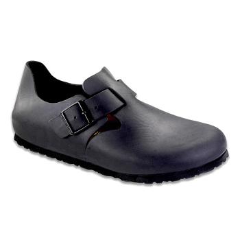 Pánské London Birkenstock Oiled Læder Černé | CZ 185PJJ